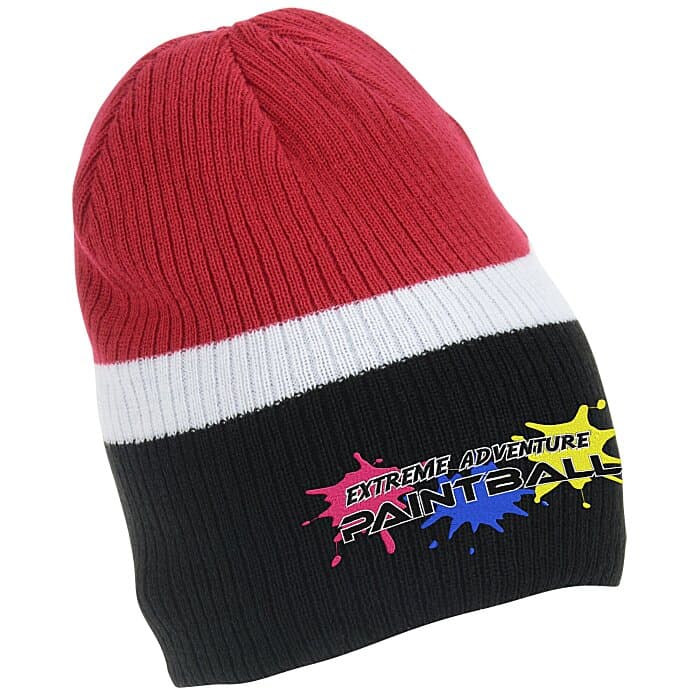 Double Knit Cable Rib Beanie