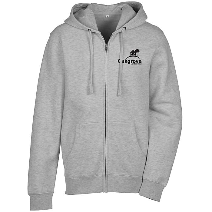 Ultimate 8.3-oz CVC Fleece Full-Zip Hoodie - Men's - Screen