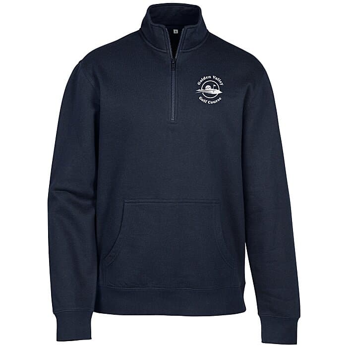 Ultimate 8.3 oz CVC Fleece 1/4-Zip Pullover - Men's - Screen