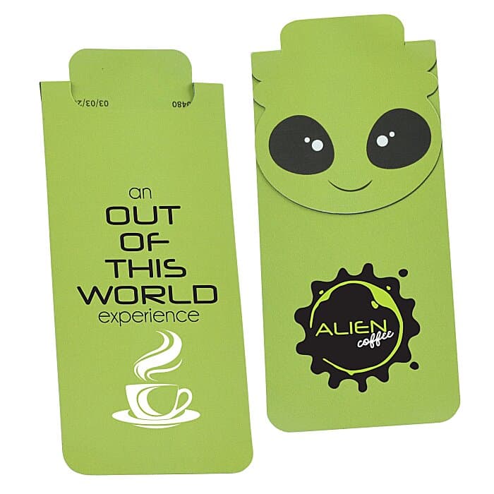 Paws and Claws Magnetic Bookmark - Alien