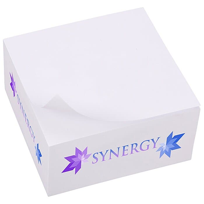 Post-it® Notes Cubes - 2-3/4 inches x 2-3/4 inches x 1-3/8 inches - White - Full Color