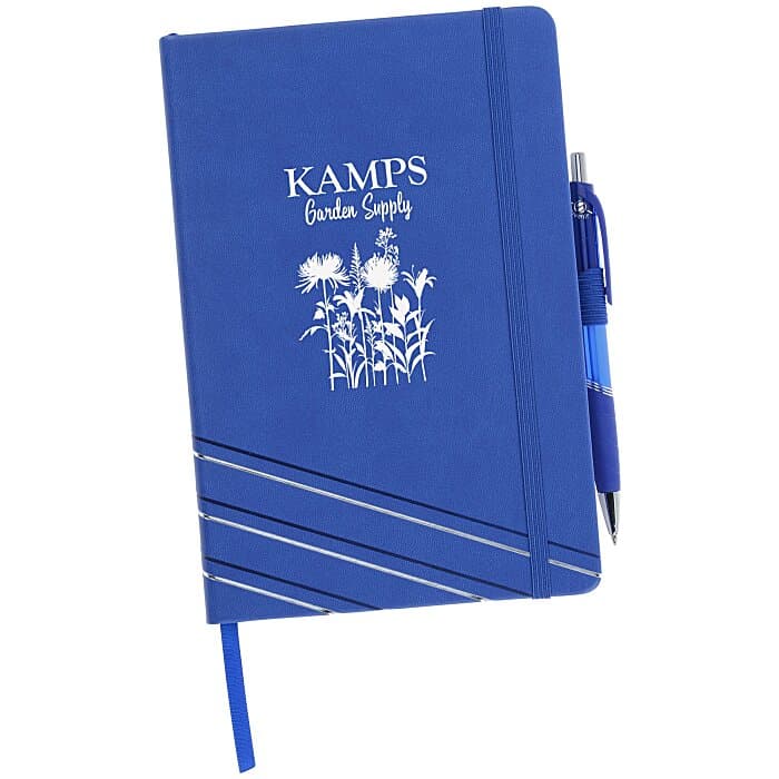 Souvenir Foil Accent Notebook with Pen