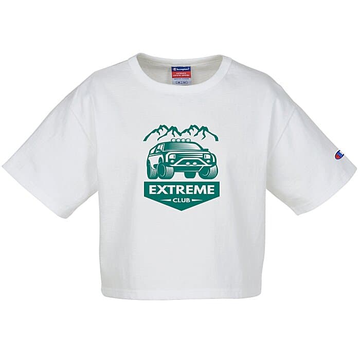 Champion Cropped Reverse Weave T-Shirt - Ladies'