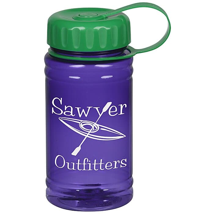 Breaker Bottle with Tethered Lid - 16 oz