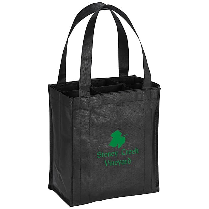 Six Bottle Bag with Removable Divider
