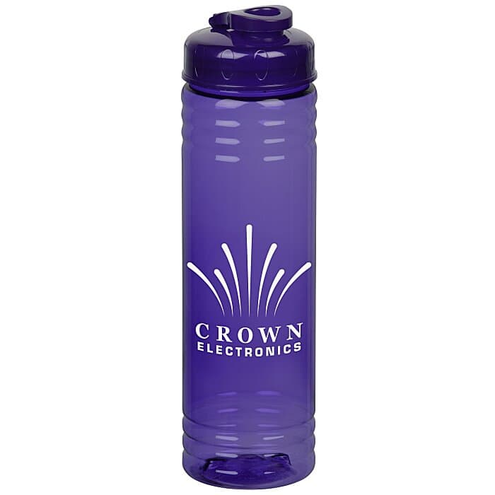 Halcyon Water Bottle with Flip Drink Lid - 24 oz