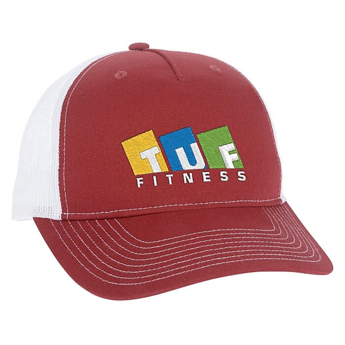 Five Panel Mesh Back Trucker Cap