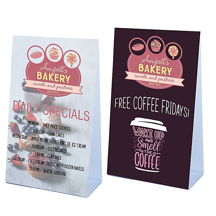Coro A-Frame Sign - Set of 2