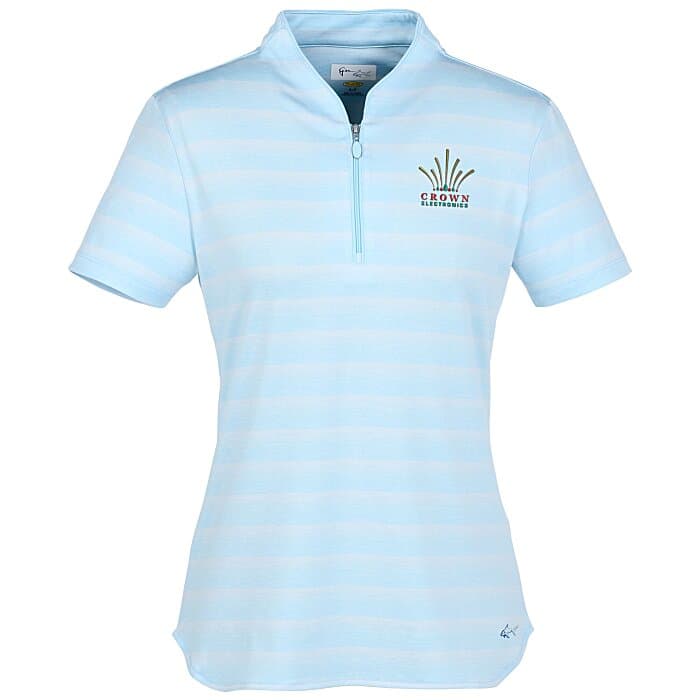 Greg Norman Stripe Polo - Ladies'