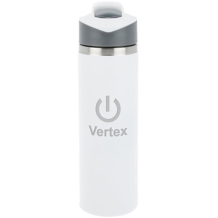 h2go Pilot Vacuum Bottle - 21 oz - Laser Engraved