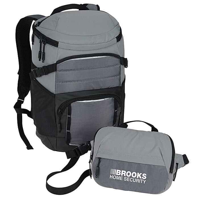 Arctic Zone Repreve Backpack Cooler with Waist Bag