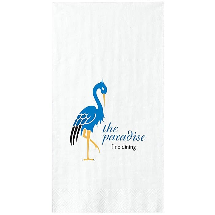 Guest Towel - 3-ply - White - Full Color