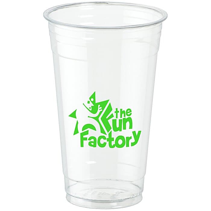 Clear Soft Plastic Cup - 24 oz