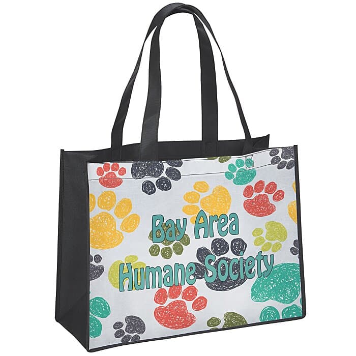 Full Color Shopping Tote - 12 inches x 16 inches