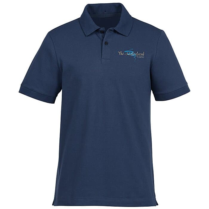 Heavy Knit Stretch Pique Polo - Men's
