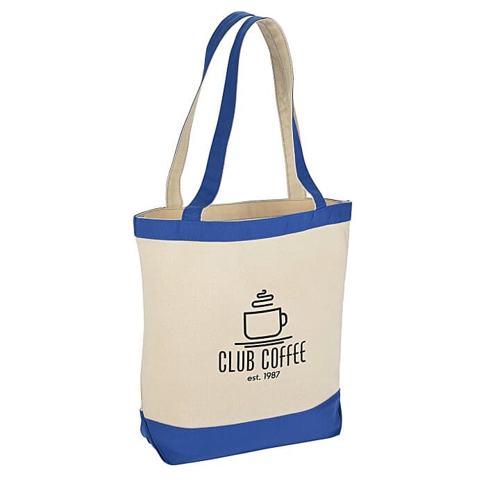 Banded 10-oz Cotton Tote