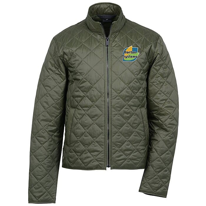 Diamond Quilted Puffer Jacket - Men's