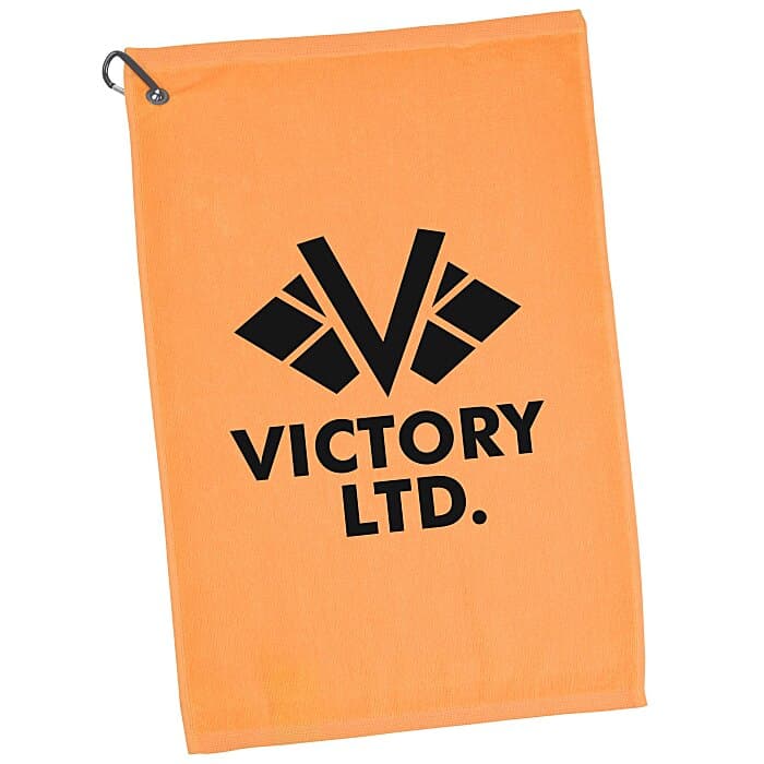 League Golf Towel with Carabiner - Colors