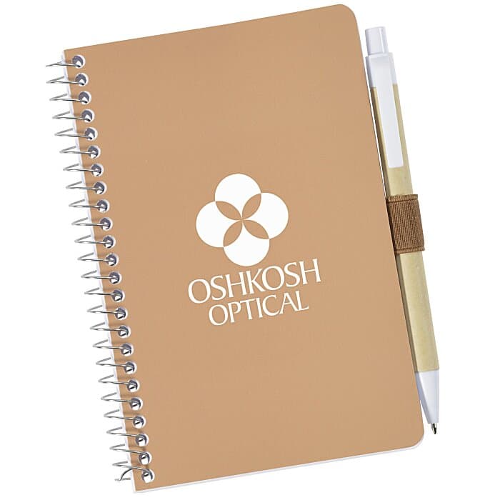 Tacoma Spiral Notebook with Pen - 6 inches x 4 inches