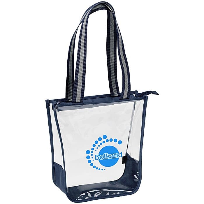 Sigma Clear Zippered Tote