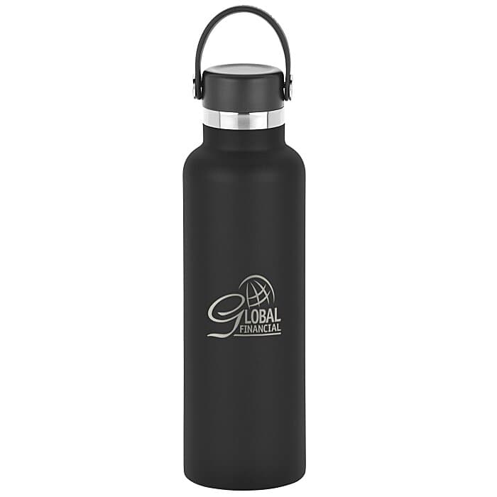 Hydro Flask Standard Mouth with Flex Cap - 21 oz - Laser Engraved