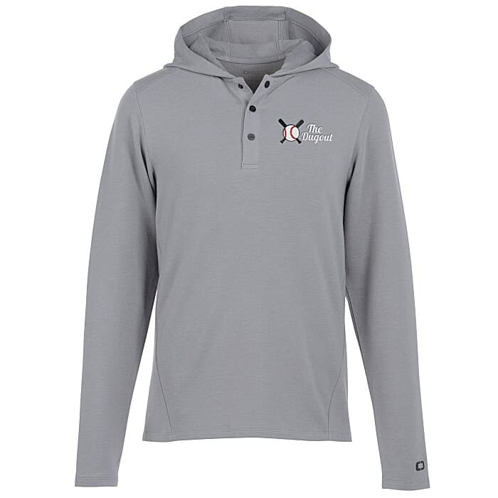 OGIO Lux Flex Hooded Henley