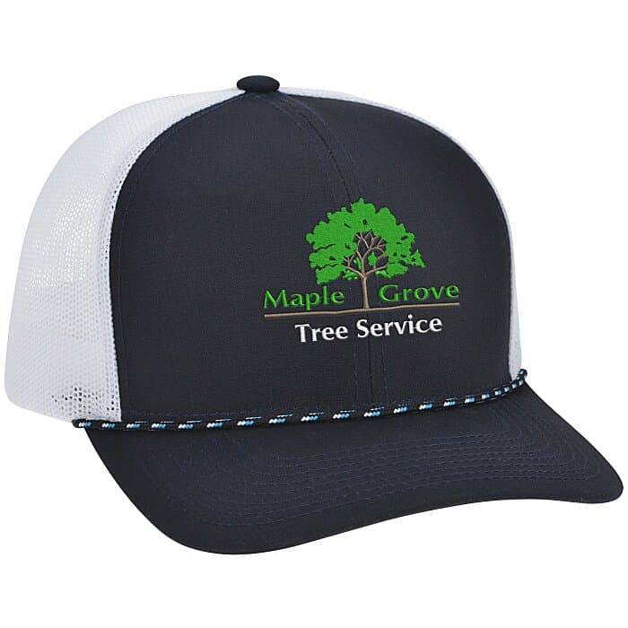 Trucker Snapback Braid Cap