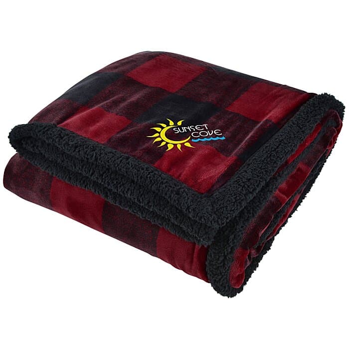Woodland Plaid Throw Blanket