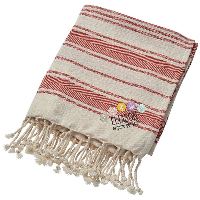 Sands Woven Striped Beach Towel