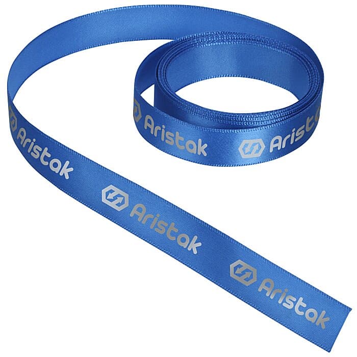 Imprinted Soft Polyester Ribbon - 5/8 inch