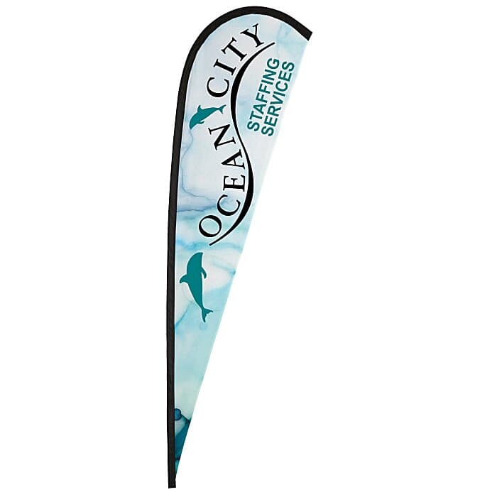 Elite Nylon Sail Sign - 11' - One Sided - Replacement Graphic