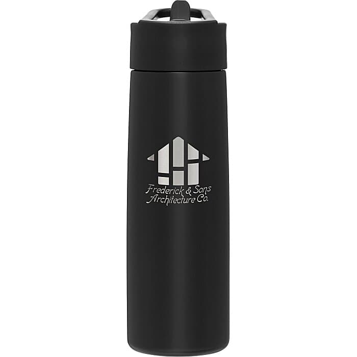 h2go Hydra Bottle - 24 oz - Matte - Laser Engraved
