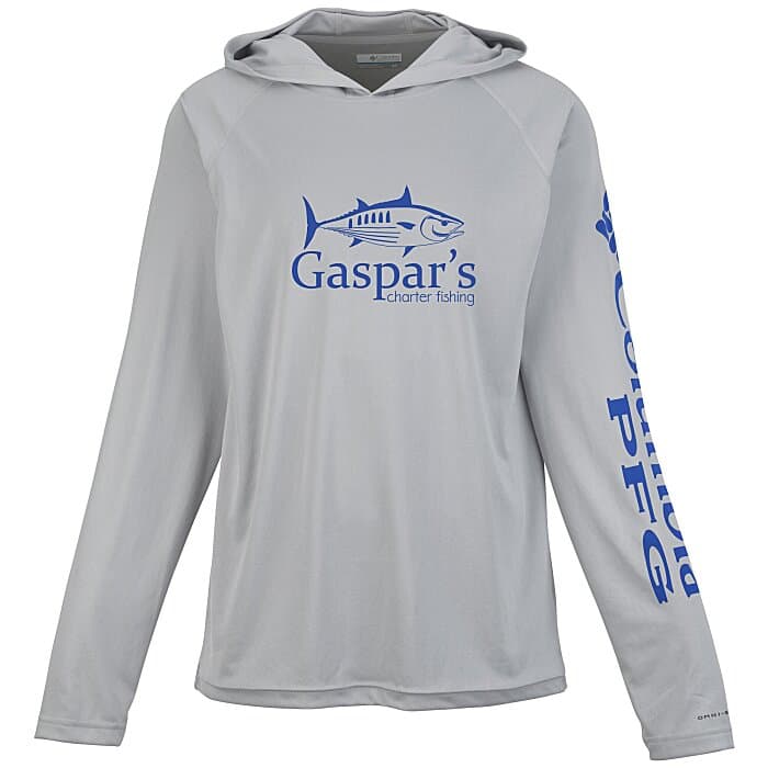 Columbia PFG Terminal Tackle Hooded Long Sleeve T-Shirt - Men's