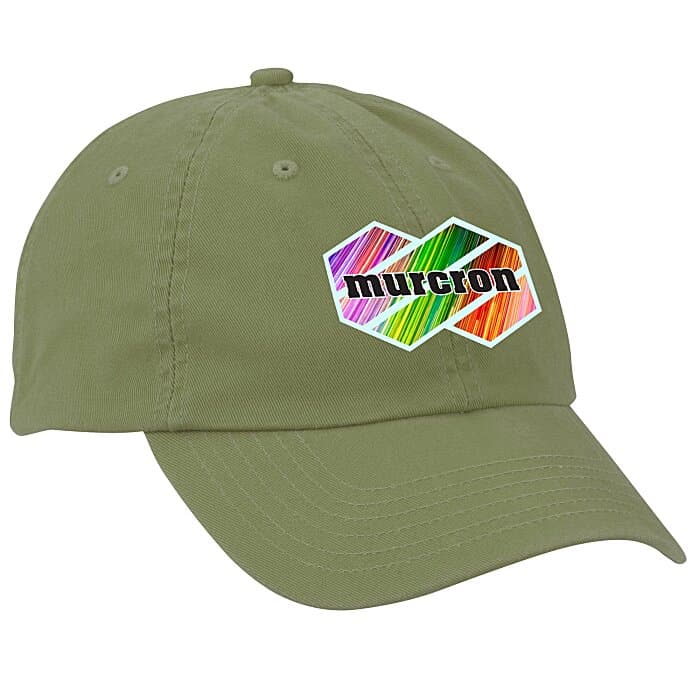 Washed Chino Twill Cap - Full Color