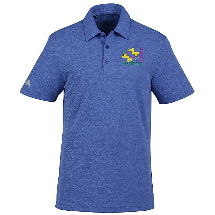 adidas Heathered Polo - Men's