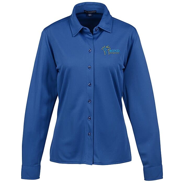Blue Generation Stretch Knit Shirt - Ladies'