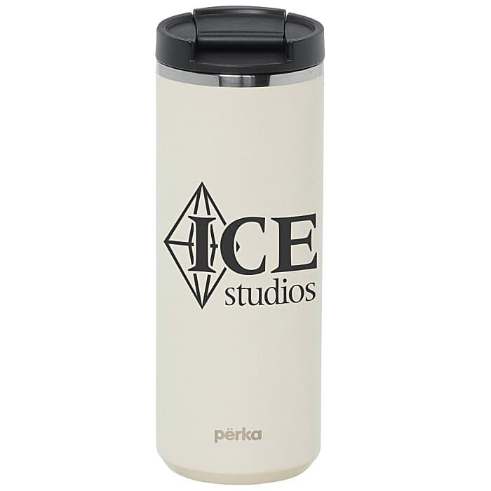 Perka Trent Vacuum Tumbler with Hot & Cold Lids - 18 oz