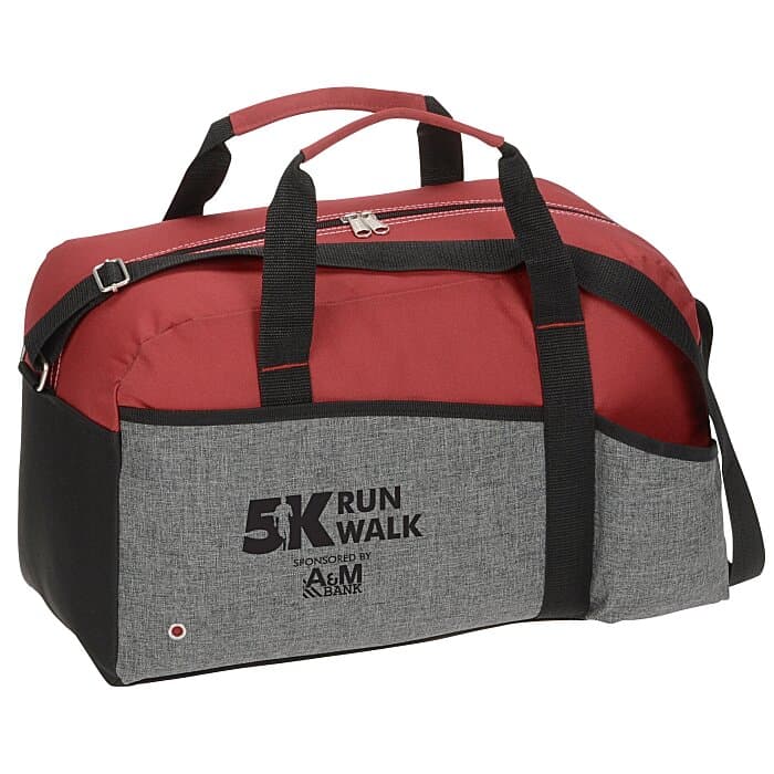 Heathered Two-Tone Duffel