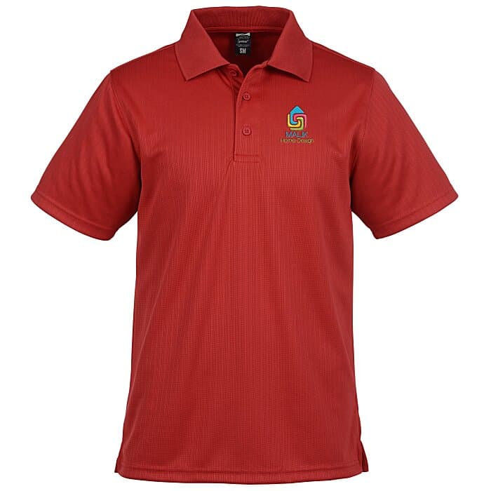 Paseo Dot Stripe Jacquard Polo - Men's