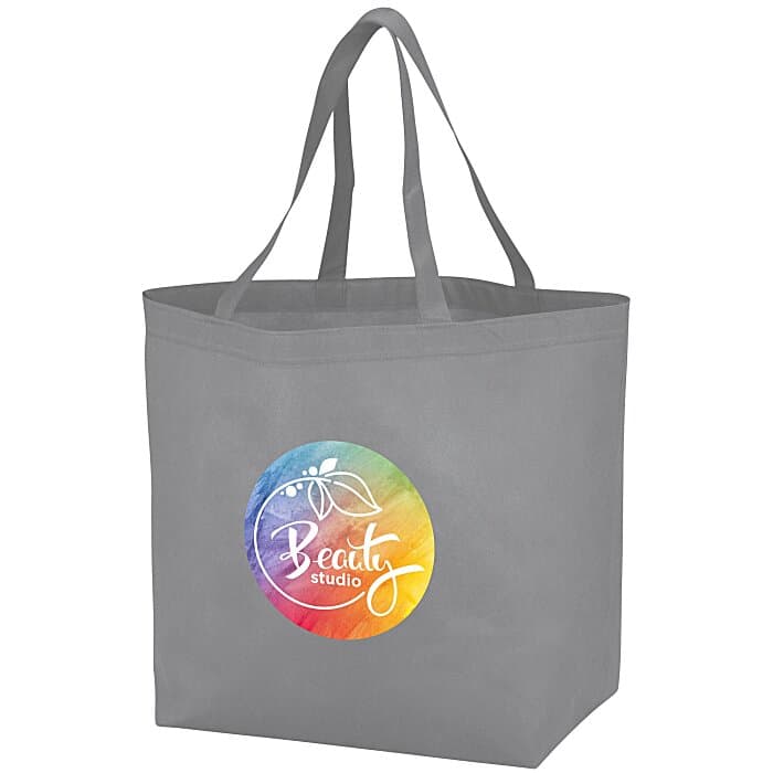 Bottom Gusset Shopper - 13 inches x 19 1/2 inches - Full Color