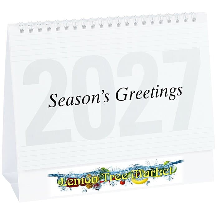 Large Tent-Style Desk Calendar - Full Color