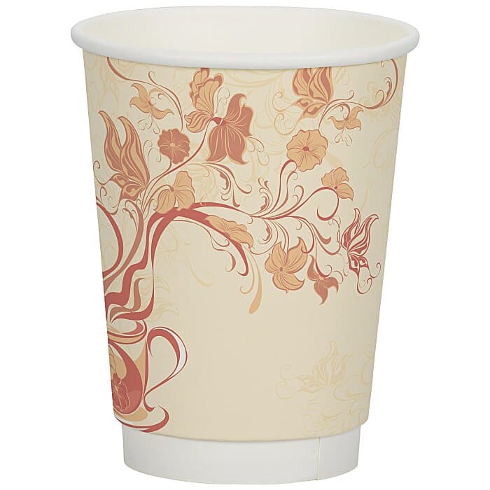 Full Color Insulated Paper Cup - 12 oz