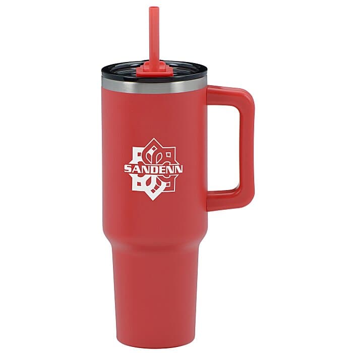 Pinnacle Vacuum Mug with Straw - 40 oz