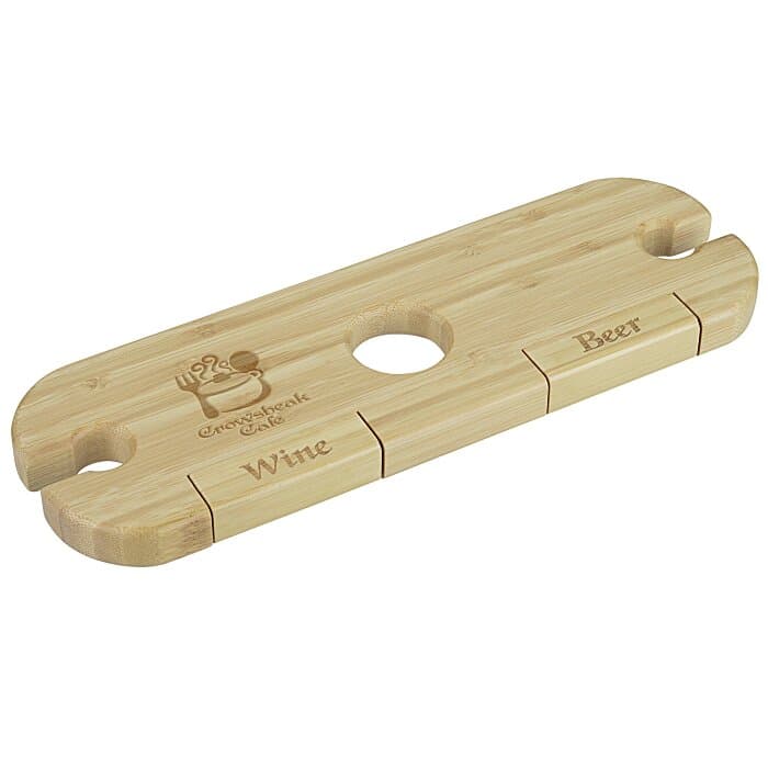 Temecula 3-Piece Bamboo Wine Caddy