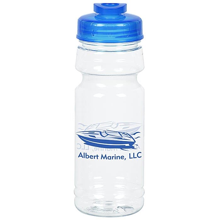Clear Impact Trainer Bottle with Flip Drink Lid - 24 oz