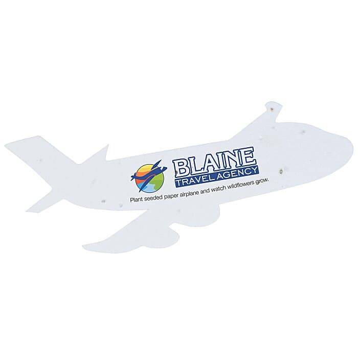 Seed Paper Shapes - Airplane