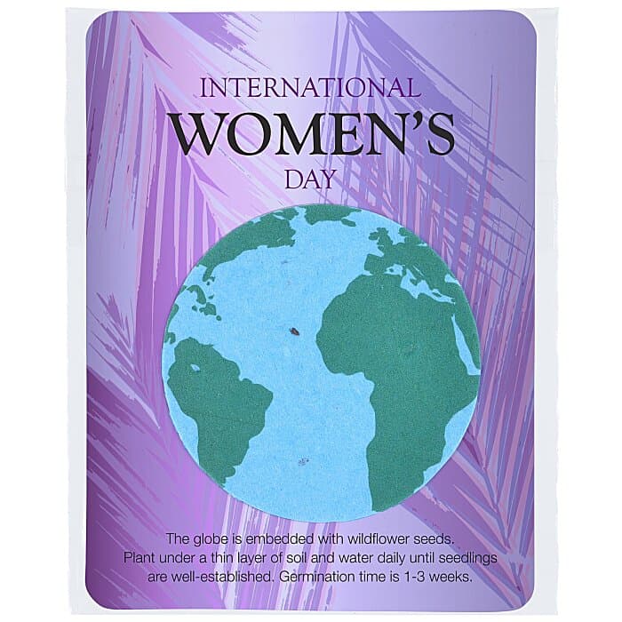Seed Paper Shape Gift Pack - Globe