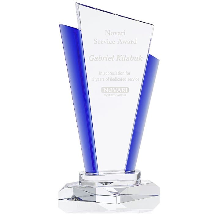 Inclination Crystal Award - 11 inches