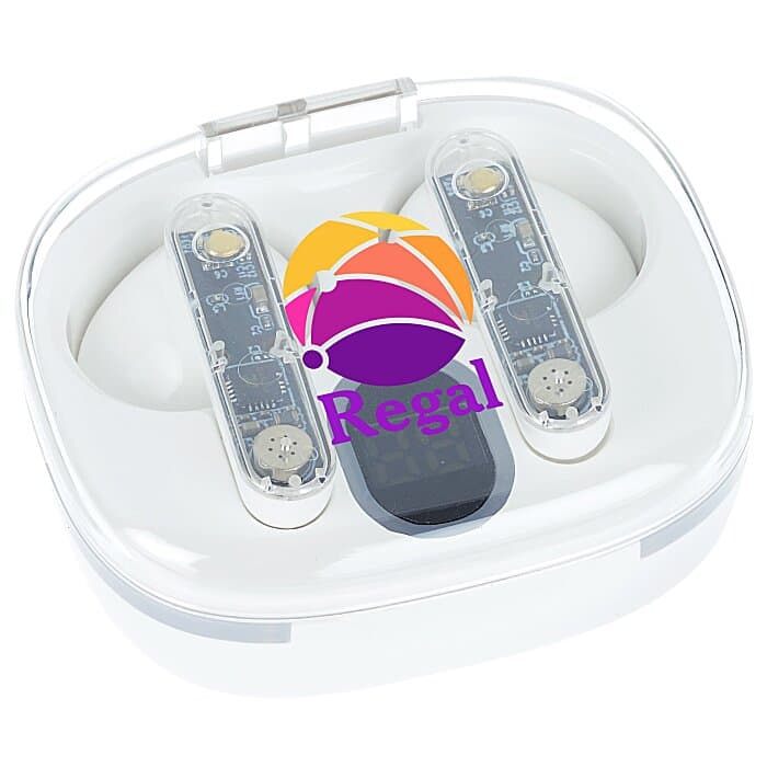 Light-Up Display True Wireless Earbuds