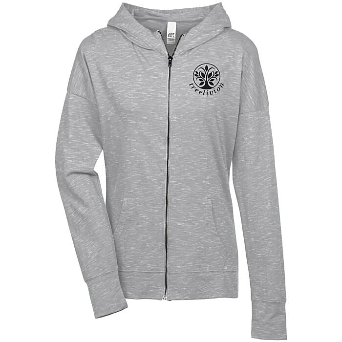 District Award Full-Zip Hoodie - Ladies' - Screen